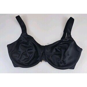 Soma 36G Sensuous Sides 3" Minimizer Underwire Bra Black 113629